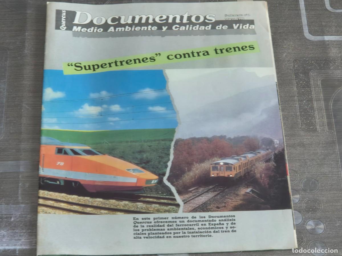 Sammeln von Zeitschriften und Zeitungen: QUERCUS, REVISTA NATURALEZA, SUPLEMENTO N&ordm; 2, MARZO 1990, DOCUMENTOS MEDIO AMBIENTE, BIEN