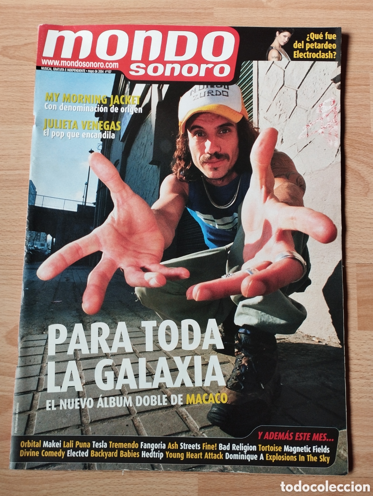 Colecionismo de Revistas e Jornais: Mondo Sonoro 107. Mayo 2004