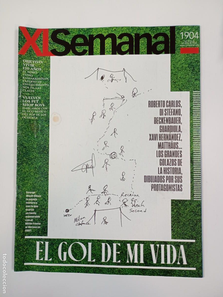 Coleccionismo de Revistas y Peri&oacute;dicos: REVISTA SEMANAL N&ordm; 1904. 21 ABRIL 2024. EL GOL DE MI VIDA. TDKR25