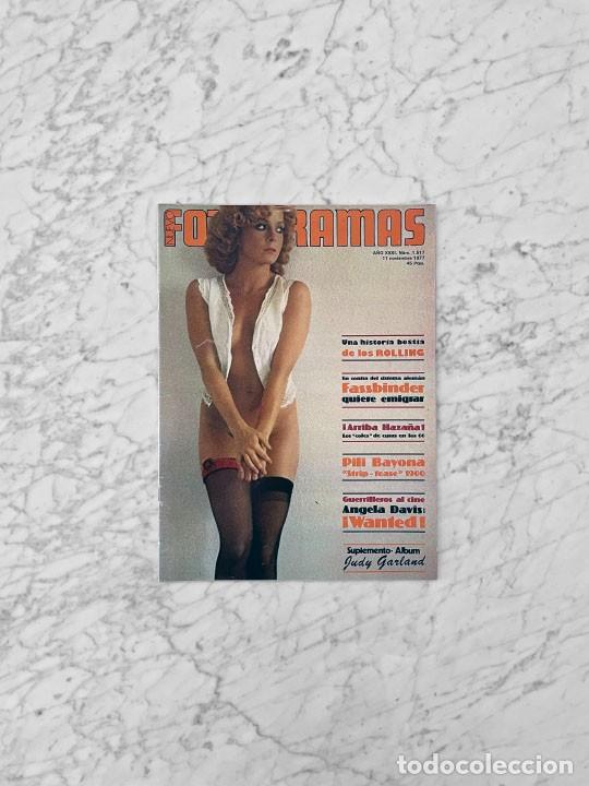 Coleccionismo de Revistas y Peri&oacute;dicos: FOTOGRAMAS - 1977 - PILI BAYONA, FASSBINDER, ANGELA DAVIS, ROLLING STONES, MIKIS THEODORAKIS
