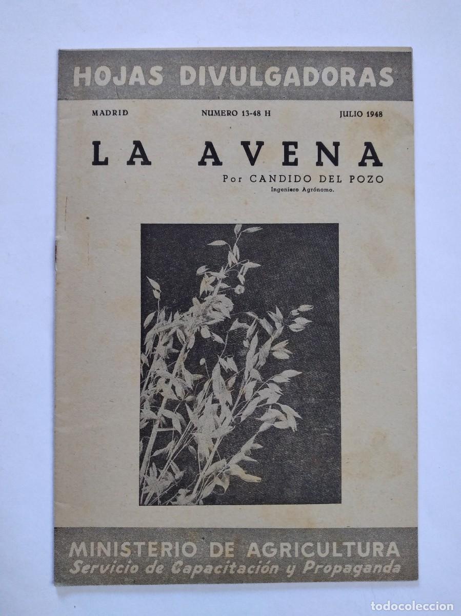 Collection Magazines and Newspapers: HOJAS DIVULGADORAS N&ordm; 13 1948 LA AVENA CANDIDO DEL POZO