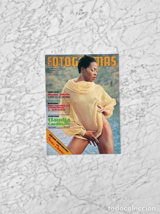 Coleccionismo de Revistas y Peri&oacute;dicos: FOTOGRAMAS - 1977 - HECTOR ALTERIO, CLAUDIA CARDINALE, JORIS IVENS, FRIENDS ROADSHOW