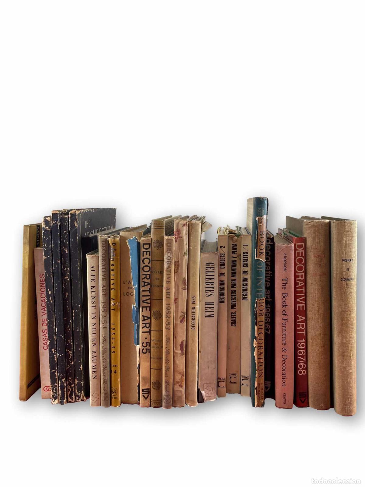 Coleccionismo de Revistas y Peri&oacute;dicos: COLECCI&Oacute;N DE LIBROS Y REVISTAS DE DECORACI&Oacute;N. VARIAS LENGUAS. A&Ntilde;OS 50-60-70-80S