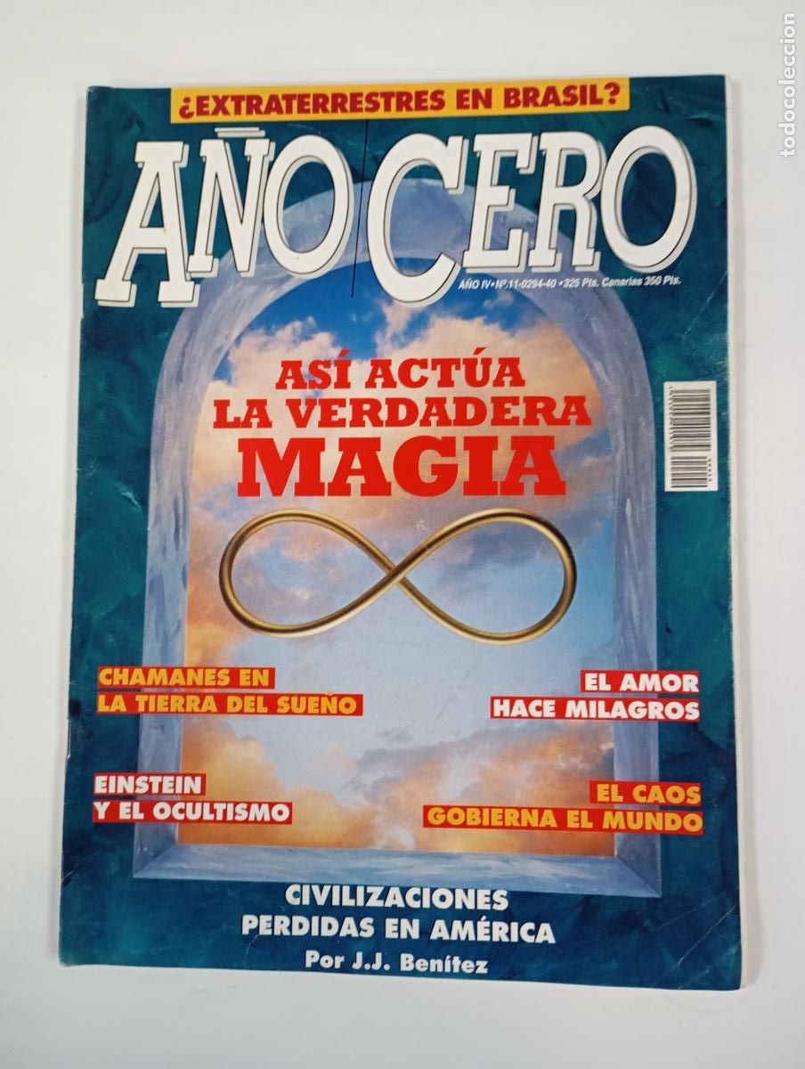 Coleccionismo de Revistas y Peri&oacute;dicos: REVISTA A&Ntilde;O CERO N&ordm; 11. A&Ntilde;O IV. CIVILIZACIONES PERDIDAS EN AM&Eacute;RICA. J.J. BEN&Iacute;TEZ. TDKC117