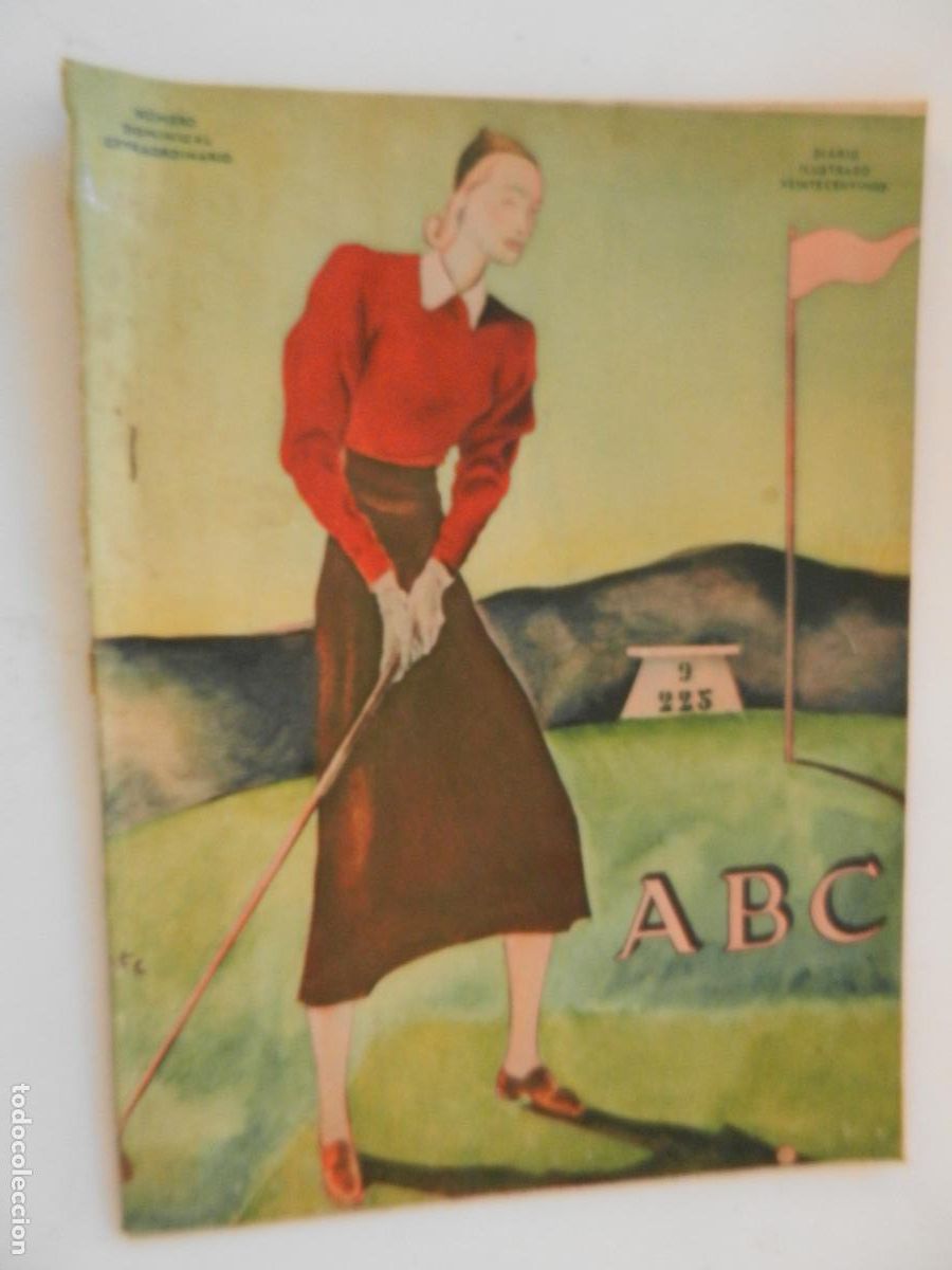 Coleccionismo de Revistas y Peri&oacute;dicos: ABC - N&Uacute;MERO DOMINICAL EXTRAORDINARIO - ABRIL 1933.