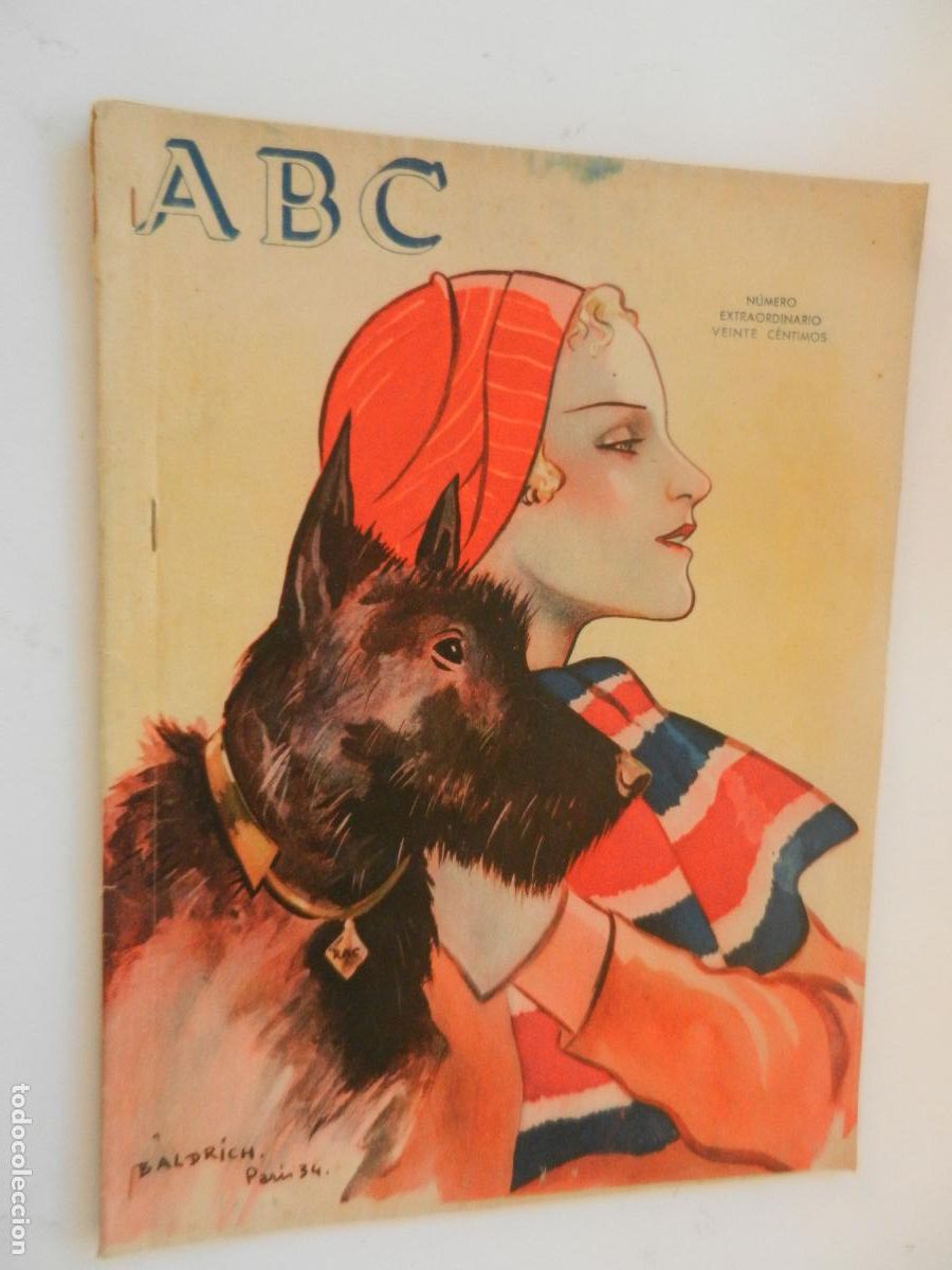 Coleccionismo de Revistas y Peri&oacute;dicos: ABC - N&Uacute;MERO DOMINICAL EXTRAORDINARIO - N&ordm; 9659 - 10 MAYO 1934.