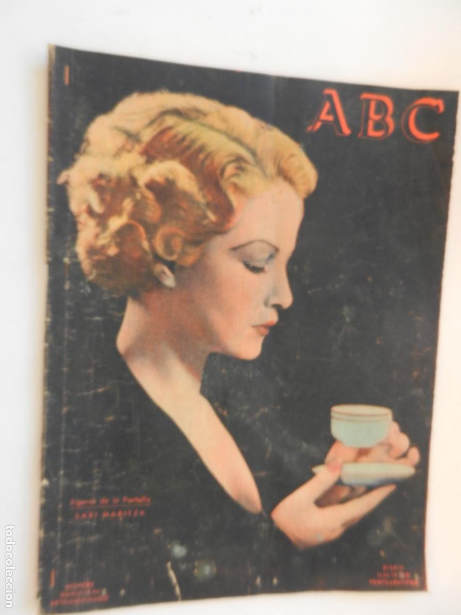 Coleccionismo de Revistas y Peri&oacute;dicos: ABC - N&Uacute;MERO DOMINICAL EXTRAORDINARIO - N&ordm; 9258 - 15 ENERO 1933.