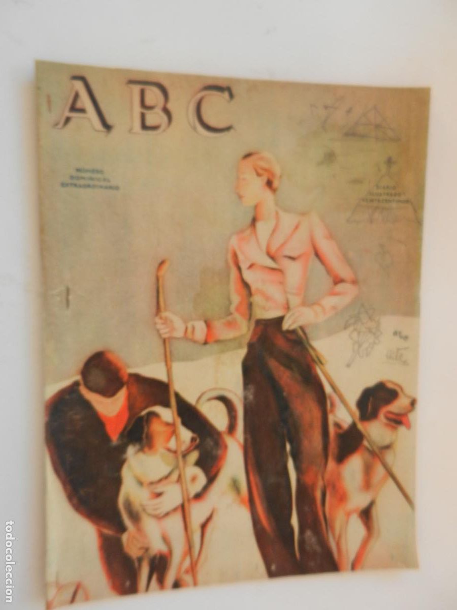 Coleccionismo de Revistas y Peri&oacute;dicos: ABC - N&Uacute;MERO DOMINICAL EXTRAORDINARIO - N&ordm; 9282 - 12 FEBRERO 1933.