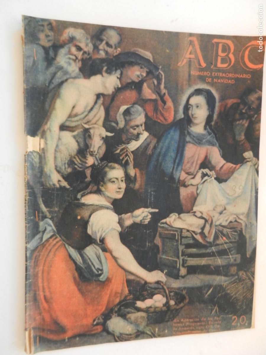 Coleccionismo de Revistas y Peri&oacute;dicos: ABC - N&Uacute;MERO DOMINICAL EXTRAORDINARIO - N&ordm; 9240 - 25 DICIEMBRE 1932.