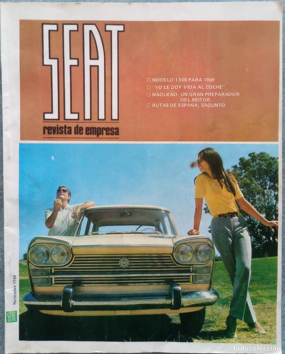 Coleccionismo de revistas y peri&oacute;dicos: SEAT. REVISTA DE EMPRESA N&uacute;m. 30, noviembre 1968