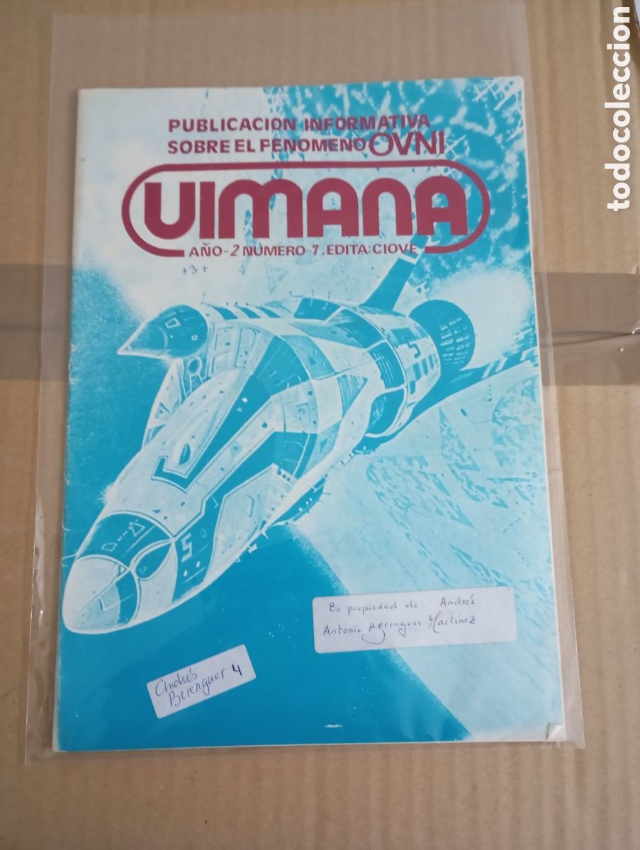 Collection Magazines and Newspapers: UIMANA. Publicaci&oacute;n informativa sobre el fen&oacute;meno OVNI. A&Ntilde;O 2 N&ordm;7. CIOVE, 1980