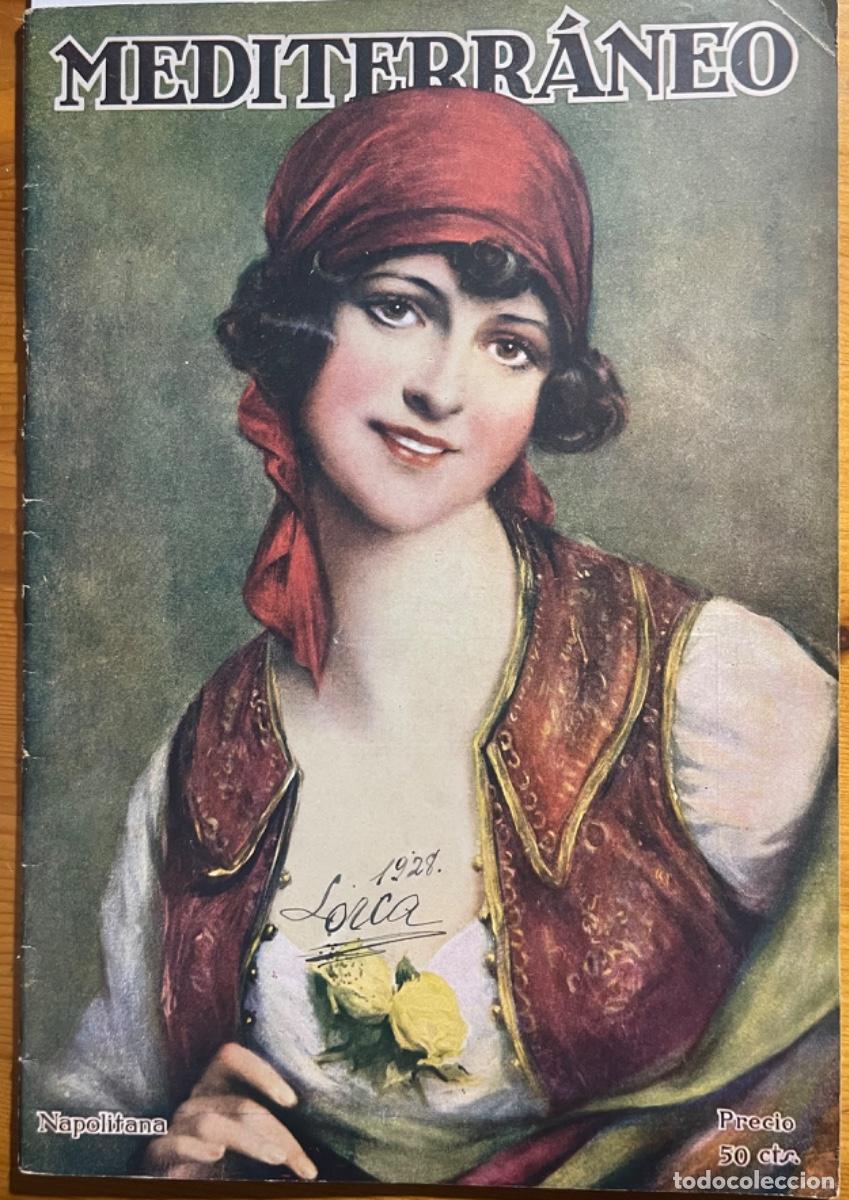 Collectionnisme de Revues et Journaux: MEDITERRANEO- REVISTA SEMANAL ILUSTRADA- NUMERO 90- A&Ntilde;O 1928
