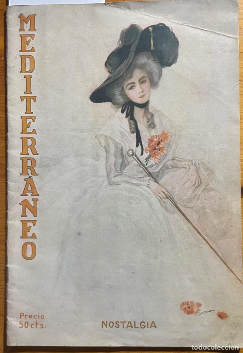 Collectionnisme de Revues et Journaux: MEDITERRANEO- REVISTA SEMANAL ILUSTRADA- NUMERO 100- A&Ntilde;O 1928