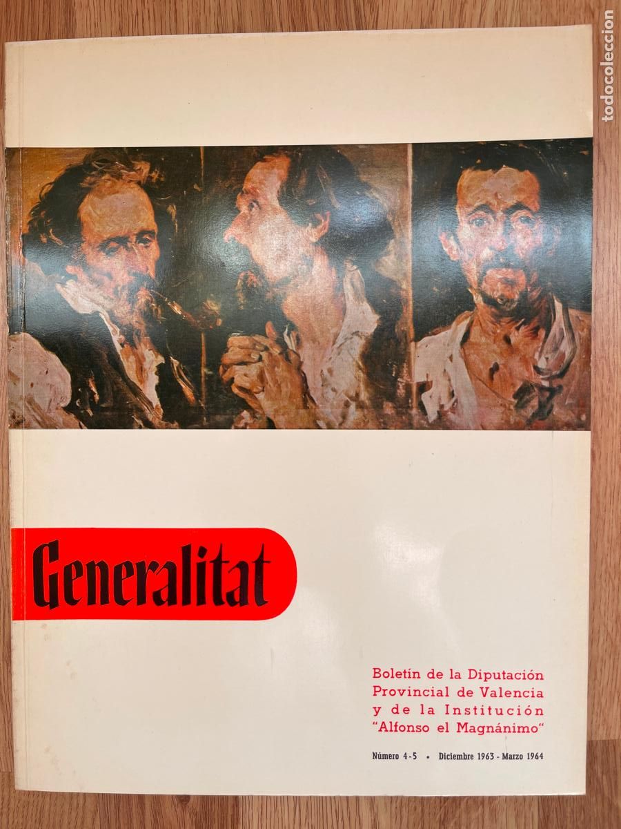 Coleccionismo de revistas y peri&oacute;dicos: Revista GENERALITAT -1964 * PENSIONES PINTURA ESCULTURA GRABADO DIPUTACI&Oacute;N VALENCIA *
