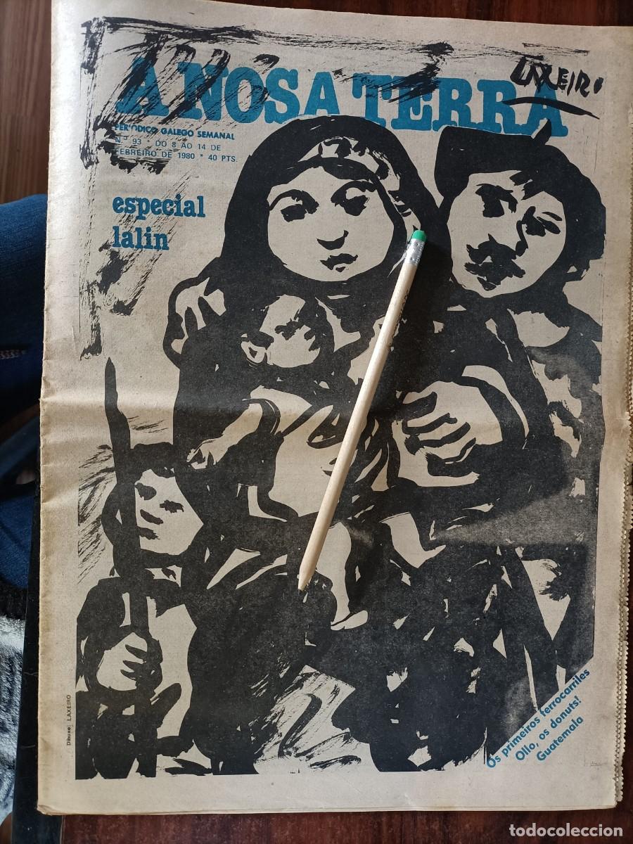 Coleccionismo de Revistas y Peri&oacute;dicos: A NOSA TERRA N&ordm; 93. ESPECIAL LAL&Iacute;N. 8 A 14 DE FEBREIRO DE 1980