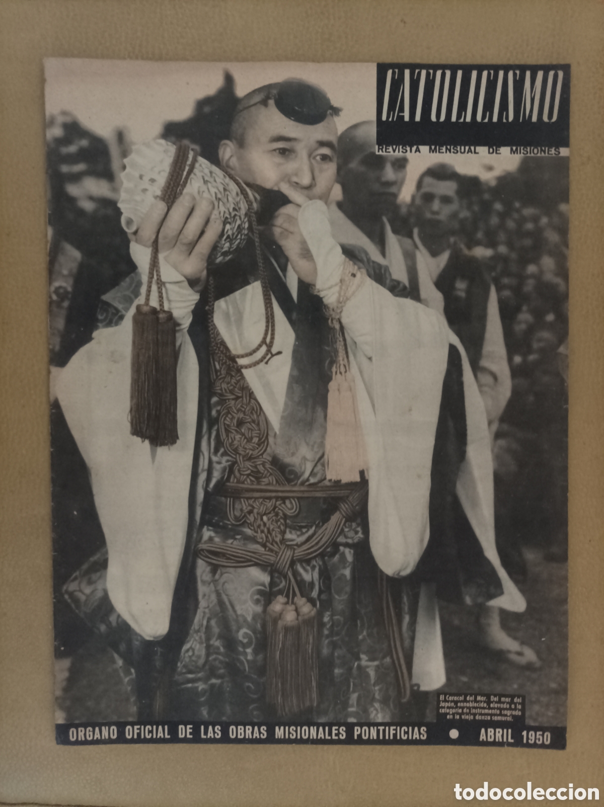 Coleccionismo de Revistas y Peri&oacute;dicos: CATOLICISMO MENSUAL DE MISIONES ABRIL 1950