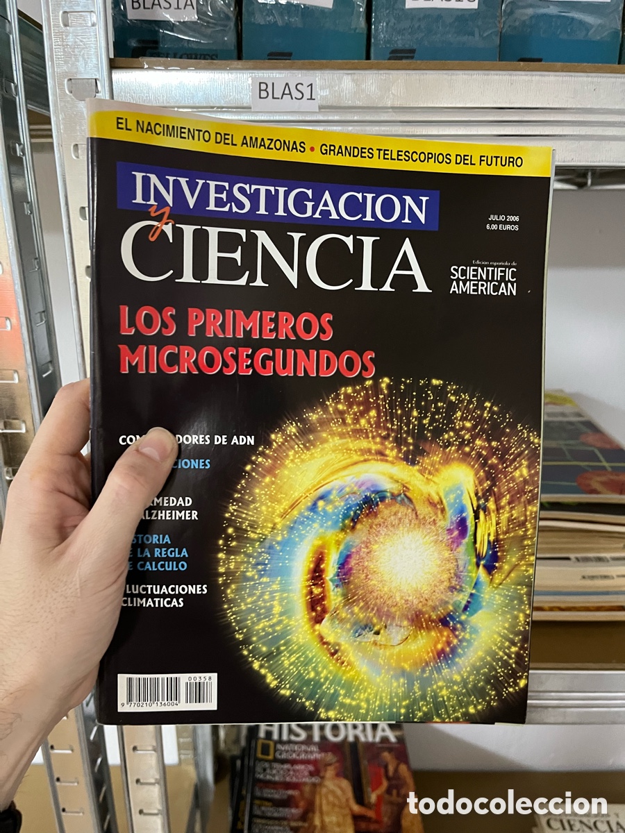 Colecionismo de Revistas e Jornais: Blas1 - INVESTIGACION Y CIENCIA Julio 2006