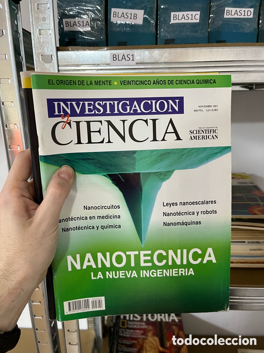 Colecionismo de Revistas e Jornais: Blas1 - INVESTIGACION Y CIENCIA noviembre 2001