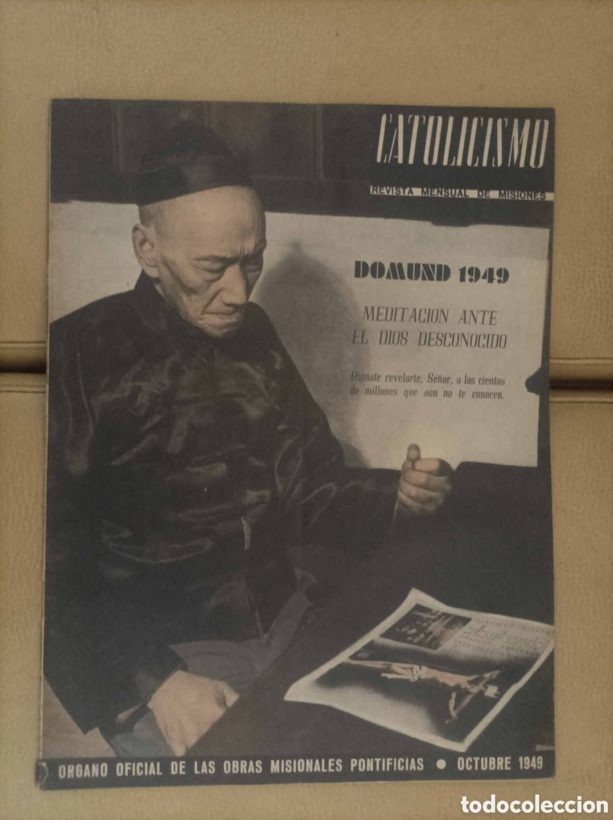 Sammeln von Zeitschriften und Zeitungen: CATOLICISMO MENSUAL DE MISIONES OCTUBRE 1949