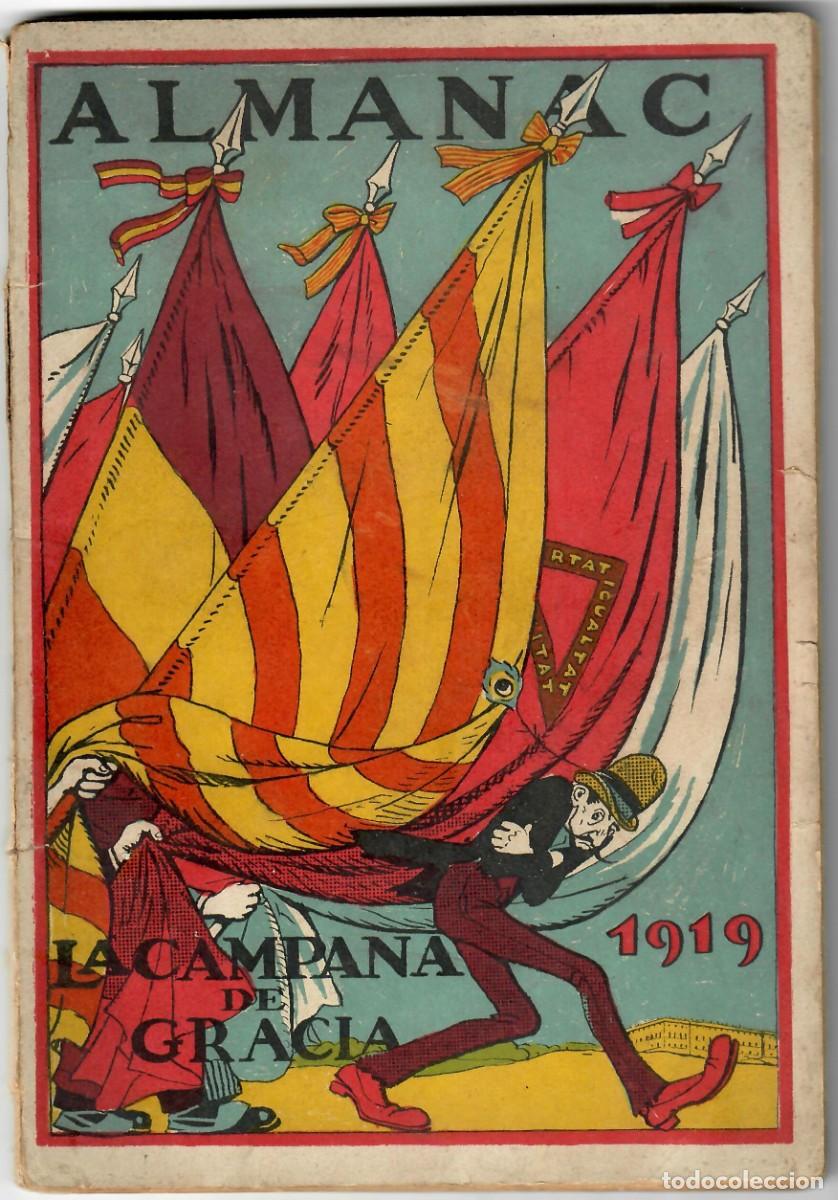 Collezionismo di Riviste e Giornali: Original - Almanac Almanaque La Campana de Gracias 1919 La campana l&acute;Esquella