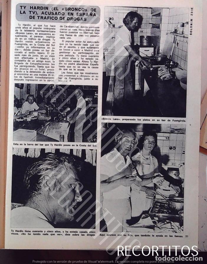 Collectionnisme de Revues et Journaux: ty hardin bronco TVE 1974