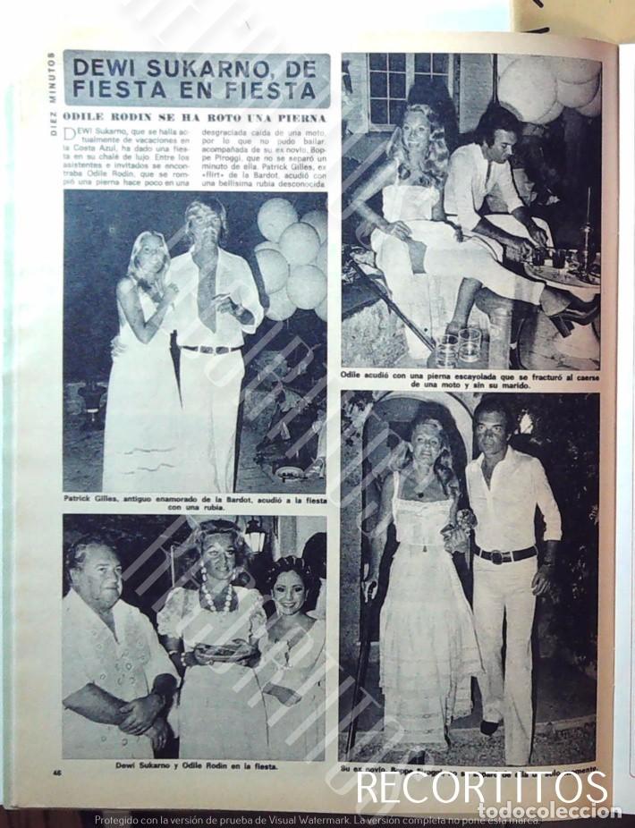 Collectionnisme de Revues et Journaux: DEWI SUKARNO RATNA EN ESPA&Ntilde;A