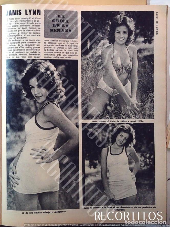 Collectionnisme de Revues et Journaux: JANIS LYNN MISS HOLLYWOOD 1971