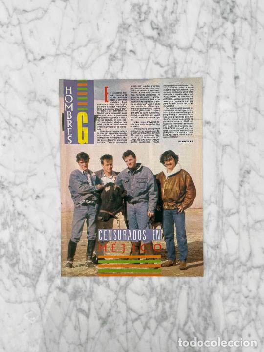 Coleccionismo de Revistas y Peri&oacute;dicos: REPORTAJE - HOMBRES G - 1987