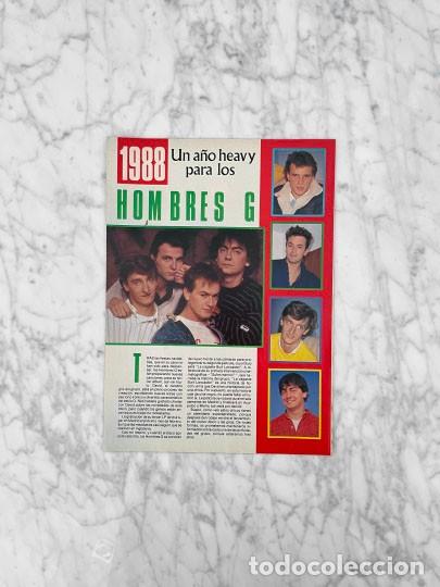 Coleccionismo de Revistas y Peri&oacute;dicos: REPORTAJE - HOMBRES G - 1988