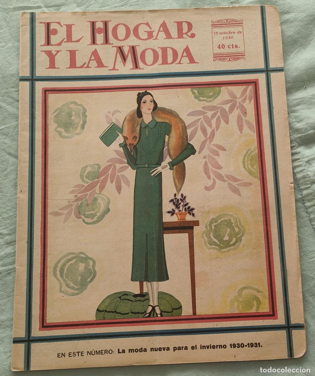 Sammeln von Zeitschriften und Zeitungen: El Hogar y La Moda...15 Octubre de 1930