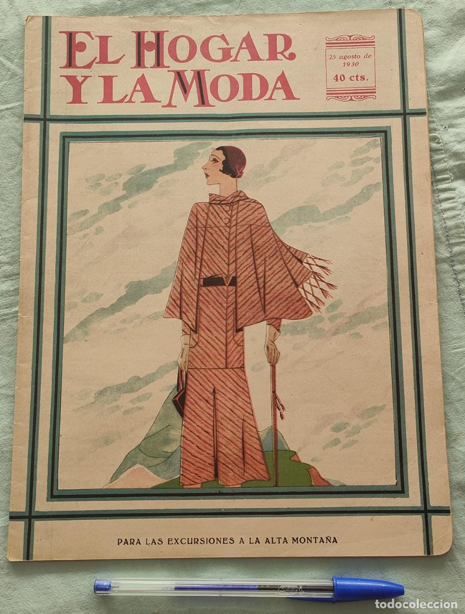 Sammeln von Zeitschriften und Zeitungen: El Hogar y La Moda...25 Agosto de 1930