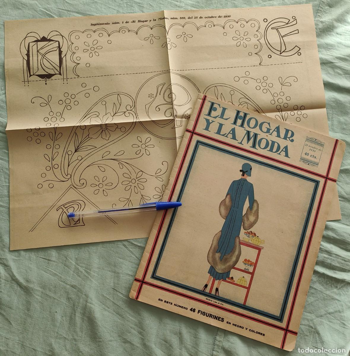 Sammeln von Zeitschriften und Zeitungen: El Hogar y La Moda...25 Octubre de 1930