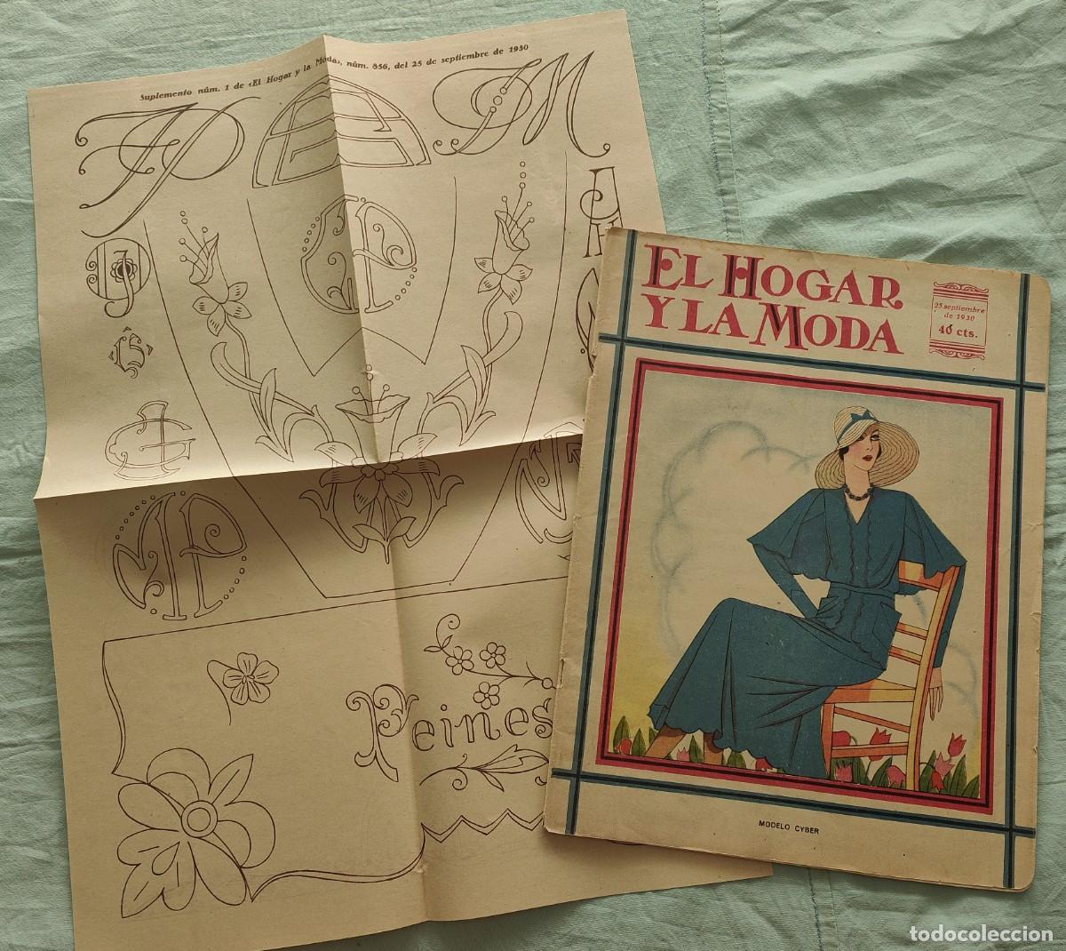 Sammeln von Zeitschriften und Zeitungen: El Hogar y La Moda...25 Septiembre de 1930