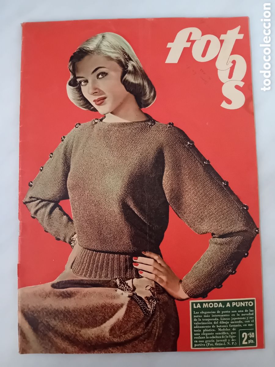 Collection Magazines and Newspapers: antigua revista Fotos seminario grafico Madrid a&ntilde;o 1948