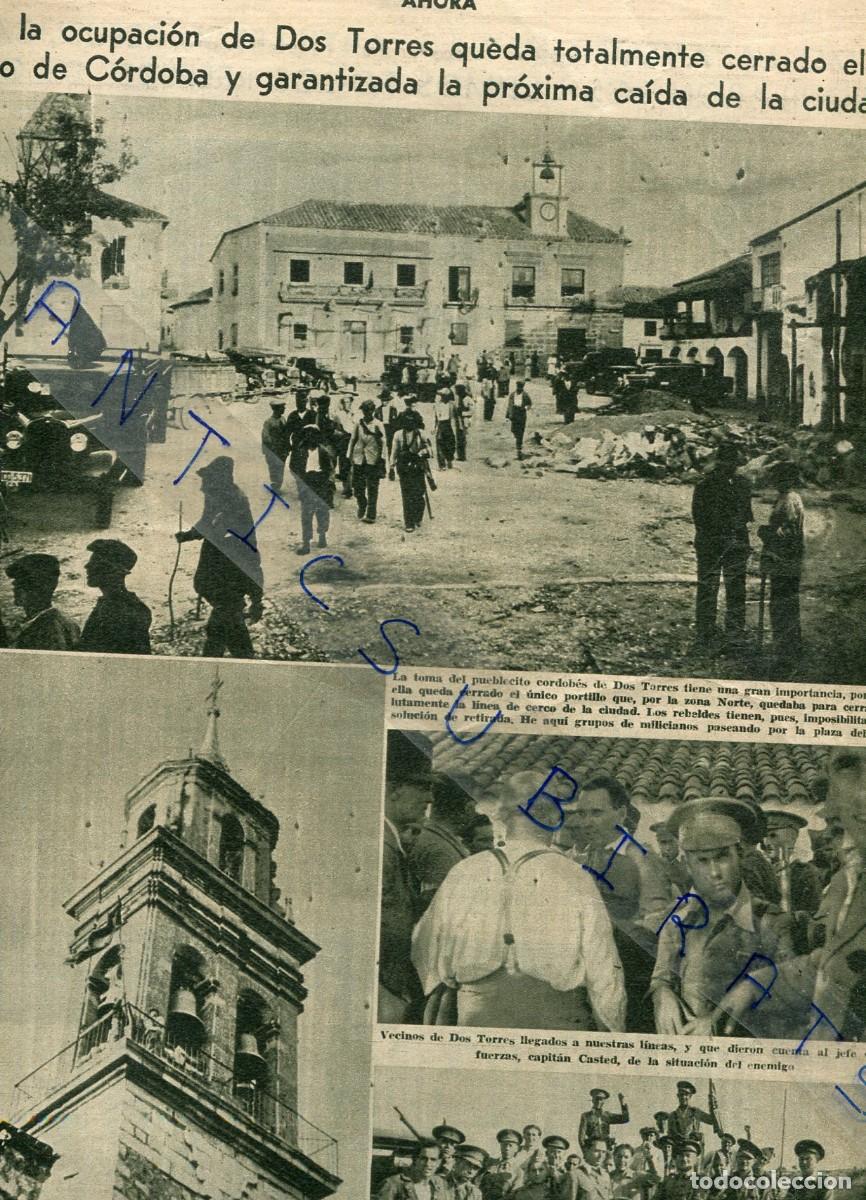 Coleccionismo de Revistas y Peri&oacute;dicos: REVISTA A&Ntilde;O 1936 GUERRA CIVIL PUEBLO DOS TORRES CORDOBA CASTED LUARCA GIGJON ASTURIAS LLANEZA