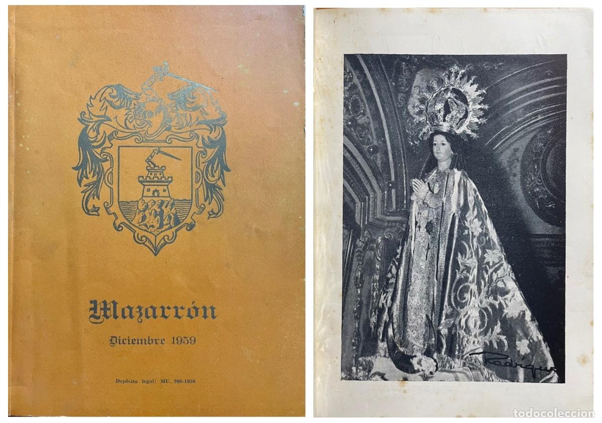 Collezionismo di Riviste e Giornali: MAZARRON -MURCIA- LIBRO REVISTA FIESTAS 1959