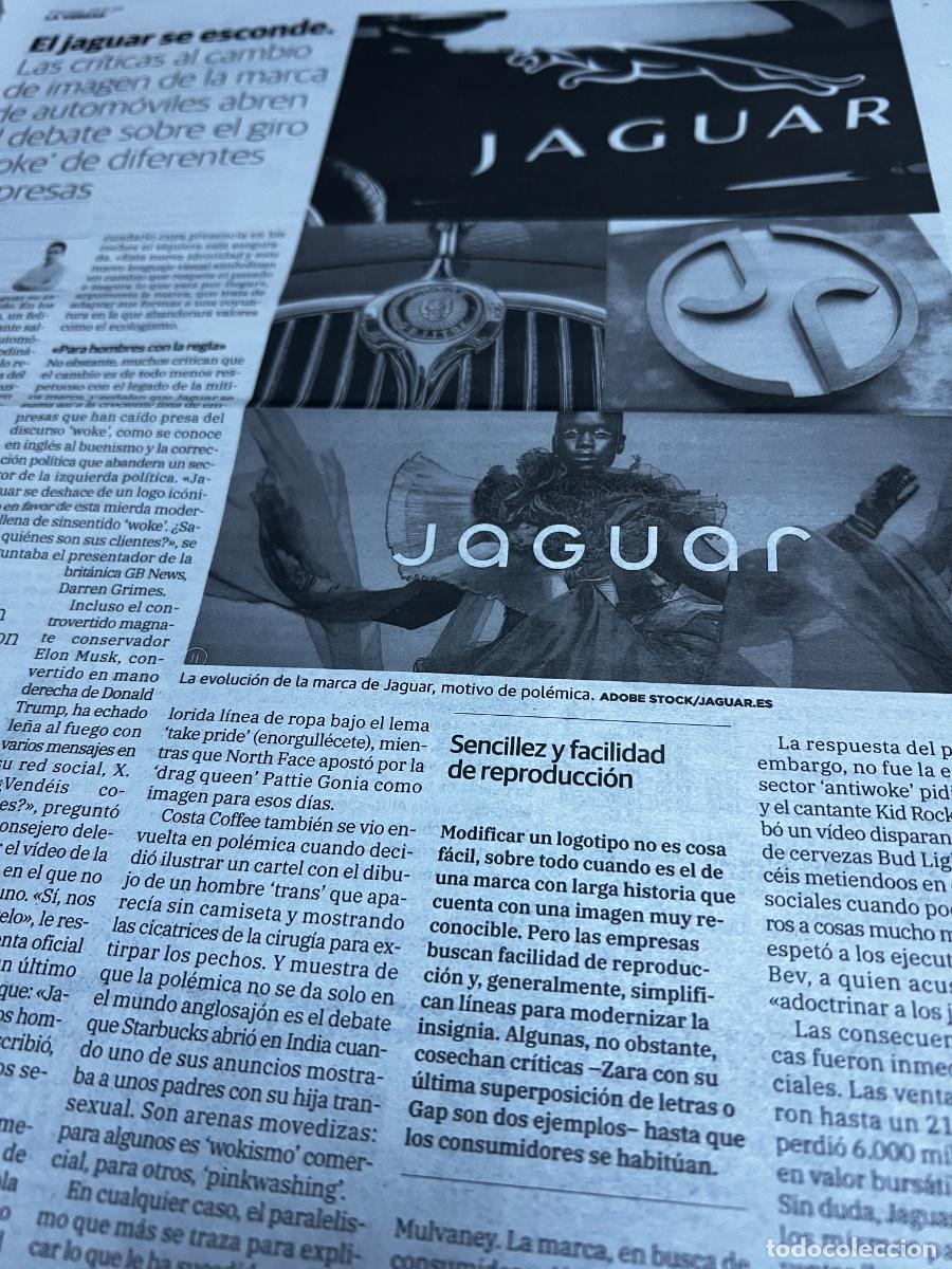 Coleccionismo de Revistas y Peri&oacute;dicos: JAGUAR. AUTOMOCI&Oacute;N. MARCA AUTOM&Oacute;VIL. E-TYPE. Prensa.