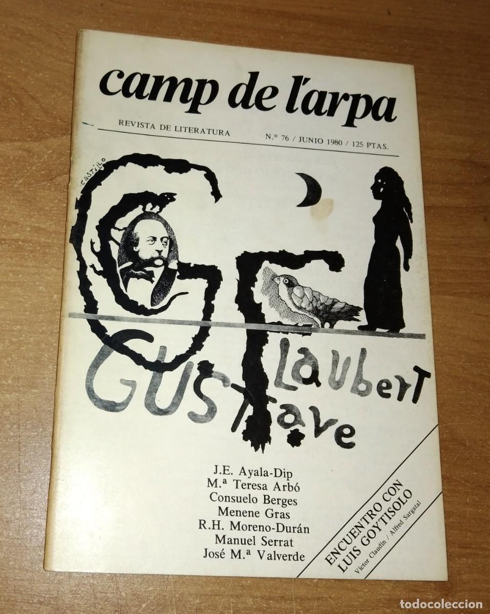 Collection Magazines and Newspapers: CAMP DE L'ARPA. REVISTA DE LITERATURA N.&ordm; 76, 1980 (DOSIER GUSTAVE FLAUBERT, LUIS GOYTISOLO)