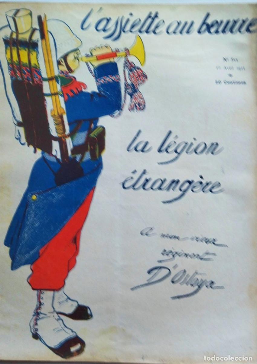 Coleccionismo de revistas y peri&oacute;dicos: L&rsquo;Assiette au Beurre, N&ordm; 522, 1 Avril 1911. La l&eacute;gion &eacute;trang&egrave;re, par Georges d'Ostoya