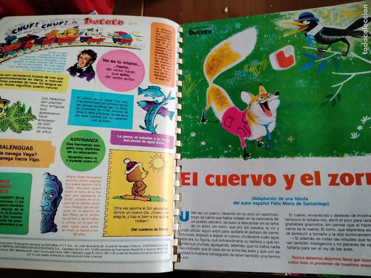 Coleccionismo de Revistas y Peri&oacute;dicos: El libro gordo de petete -encuadernado en anillas - n&deg;s del 19 al 45 inclusive