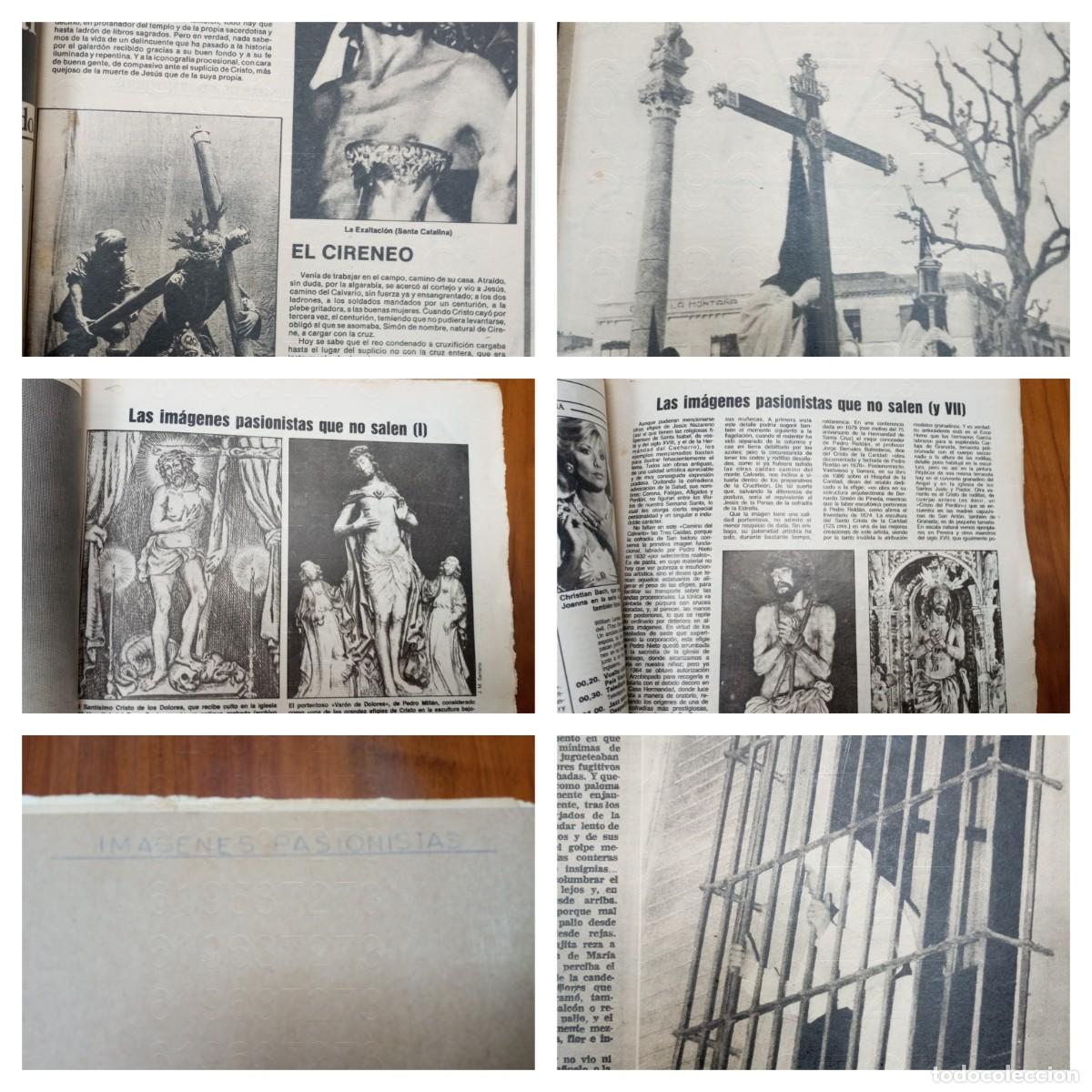 Coleccionismo de Revistas y Peri&oacute;dicos: IMAGENES PASIONISTAS SEMANA SANTA SEVILLA DOSSIER UNAS 40PG LG52