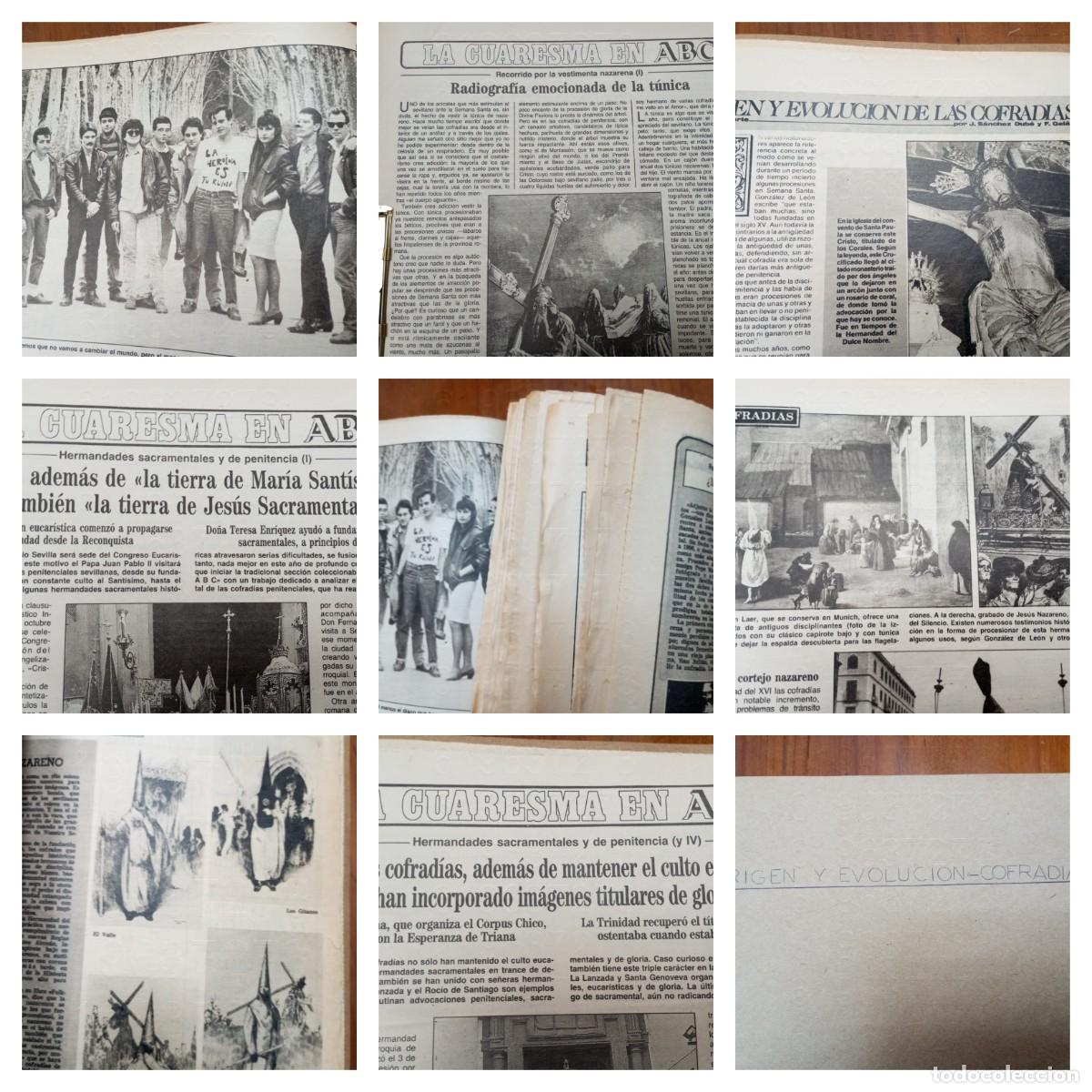 Coleccionismo de Revistas y Peri&oacute;dicos: SEMANA SANTA SEVILLA ORIGEN Y EVOLUCION DE LAS COFRADIAS DOSSIER UNAS 200PG LG52