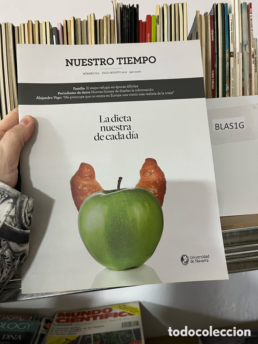 Coleccionismo de revistas y peri&oacute;dicos: BLAS1E REVISTA NUESTRO TIEMPO universidad de navarra julio-agosto 2012 NRO 675