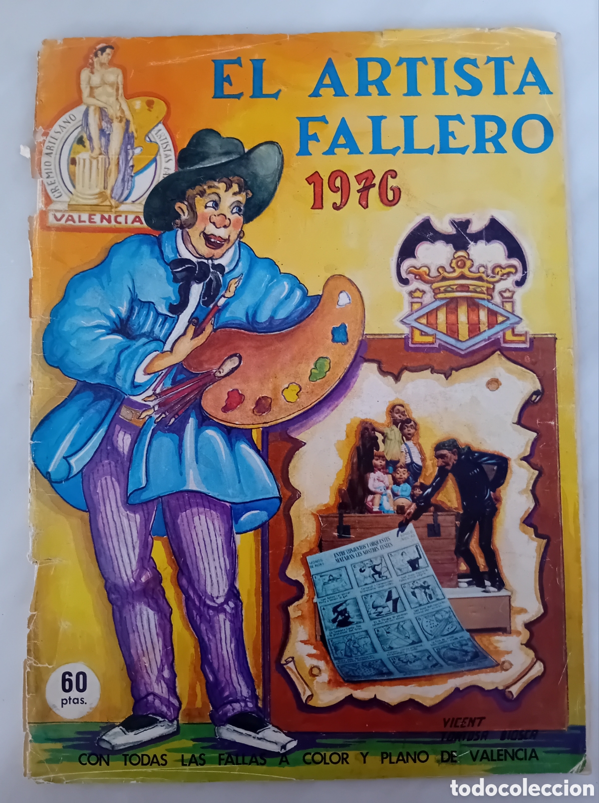 Collection Magazines and Newspapers: REVISTA, EL ARTISTA FALLERO, 1976, FALLAS DE VALENCIA