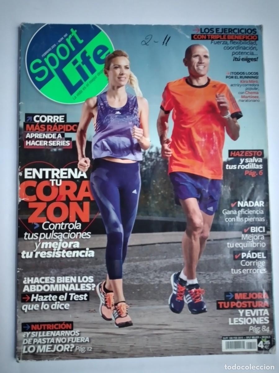 Collection Magazines and Newspapers: SPORT LIFE N&ordm; 190 2015 PORTADA KIRA MIR&Oacute; CHEMA MART&Iacute;NEZ