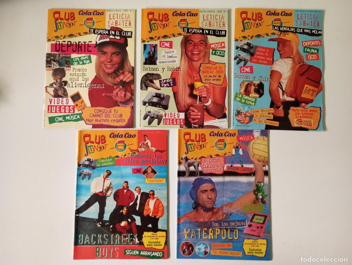 Coleccionismo de Revistas y Peri&oacute;dicos: Revistas Club Junior Cola cao
