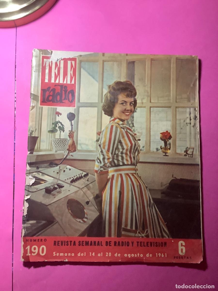 Collection Magazines and Newspapers: TELE RADIO N&ordm; 190 agosto 1961