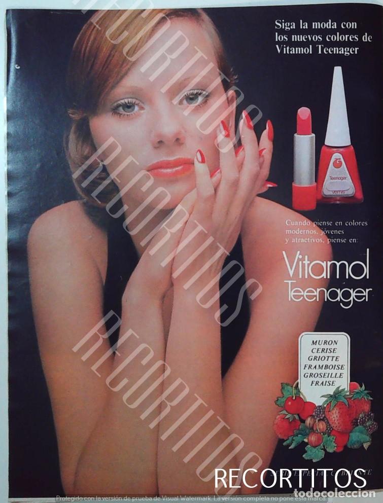 Sammeln von Zeitschriften und Zeitungen: vitamol anuncio publicidad