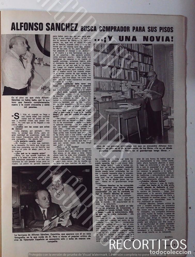 Sammeln von Zeitschriften und Zeitungen: alfonso sanchez busca novia