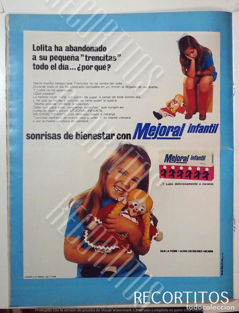 Sammeln von Zeitschriften und Zeitungen: mejoral infantil aspirina anuncio publicidad
